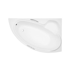 Ванна акрилова BIANKA 150х95 права без обудови (соло) з отворами під ручки / без ручок