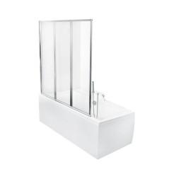 Шторка для ванни PMD Ambition premium-3S 130х140 Шторка для ванни PMD Ambition premium-3S 130х140