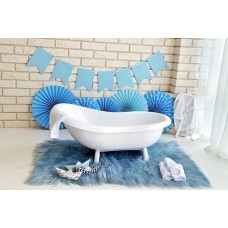 Ванна акрилова OTYLIA BABY ретро 85х47 з ногами білими