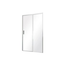 Душові двері Actis 120х195 прозорі хромовані блискучі