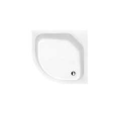 Піддон півкруглий DIPER II 80Х80Х15/28,5 + ноги