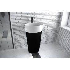 Умивальник вільностоячий UNIQA B&W 32х46