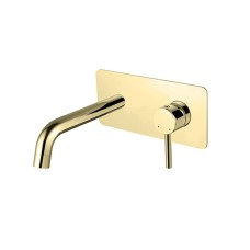 Змішувач до умивальника ILLUSION золото (прихованого монтажу)