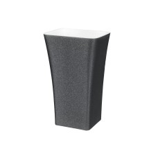 Умивальник вільностоячий ASSOS GLAM, колір графітовий 41х52 ретро