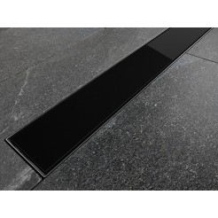 Лінійний душовий трап Virgo Black 90 Лінійний душовий трап Virgo Black 90