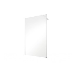 Кабіна walk in ECO-N 90x195 скло прозоре, тримачі хромовані 120 см