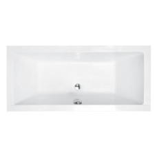 Ванна акрилова QUADRO SLIM 155х70 без ніг, БЕЗ отворів під ручки, без ручок