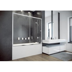 Шторка для ванни BESCO Duo Slide II 170x150 Шторка для ванни BESCO Duo Slide II 170x150