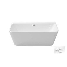 Ванна акрилова VARYA ретро 170х80 з сифоном білим
