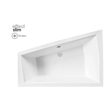 Ванна акрилова INTIMA DUO SLIM 180х125 Права (соло), без ніг