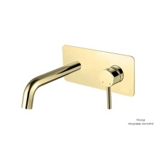 Змішувач до умивальника ILLUSION яскраве золото (прихованого монтажу)