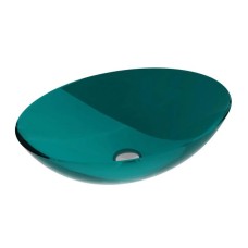 Умивальник на стільницю ANYA Ocean Breeze 60х35 клік-клак хром