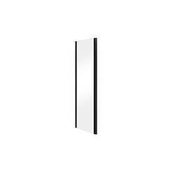 Панель бокова Duo Slide black 80x195 профіль чорний матовий, скло прозоре Панель бокова Duo Slide black 80x195 профіль чорний матовий, скло прозоре