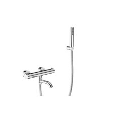 Змішувач для ванни зі стіни VEO з термостатом, хром