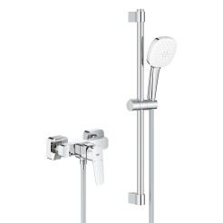 Grohe Cubeo Одноважільний змішувач для душу з душовим гарнітуром(1018250000) Grohe Cubeo Одноважільний змішувач для душу з душовим гарнітуром(1018250000)