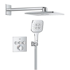 Grohe Grohtherm SmartControl Прихована душова система з Rainshower SmartActive 310 Cube (1039980000) Grohe Grohtherm SmartControl Прихована душова система з Rainshower SmartActive 310 Cube (1039980000)