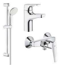 Grohe Набiр змiшувачiв BauFlow 3 в 1 для душа (121630S)