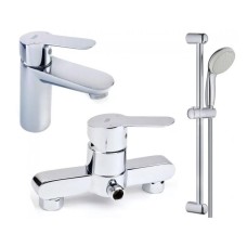 Grohe Набiр змiшувачiв BauEdge 3 в 1 для душа (123208S)