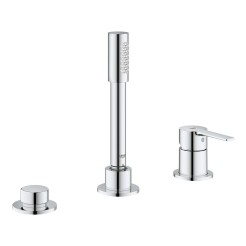 Grohe Lineare Одноважільний змішувач на ванну на три отвори (19965001)