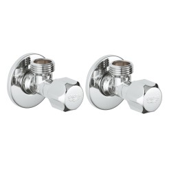 Grohe Універсальний кутовий вентиль 1/2 х 2шт (2201600M2) Grohe Універсальний кутовий вентиль 1/2 х 2шт (2201600M2)