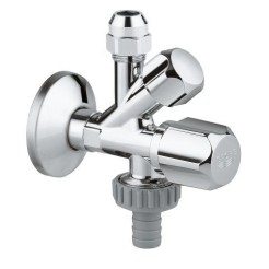 Grohe Запорний, кутовий вентиль 3/8 для пральної або посудомийної машини (22034000)