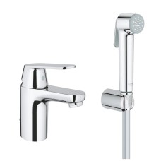 Grohe Eurosmart Cosmopolitan Одноважільний змішувач для раковини S-Size з гігієнічним душем (23125000)
