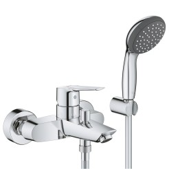 Змішувач для ванни Grohe QuickFix Start + душовий набір 23413002 Змішувач для ванни Grohe QuickFix Start + душовий набір 23413002