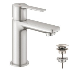 Grohe Lineare Одноважільний змішувач для раковини XS-Size з нажимним донним клапаном (23791DC1) Grohe Lineare Одноважільний змішувач для раковини XS-Size з нажимним донним клапаном (23791DC1)