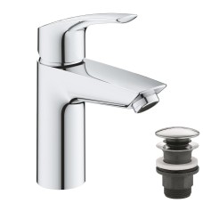 Grohe Eurosmart New Одноважільний змішувач для раковини S-Size з термостатичним захистом (23988003)