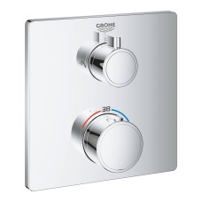 Grohe Grohtherm Термостат для душу з перемикачем на 2 положення верхній/ручний душ (24079000)