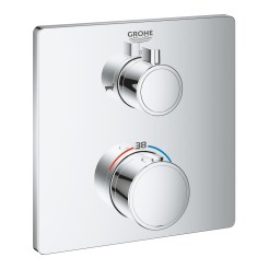 Grohe Grohtherm Термостат для душу з перемикачем на 2 положення ванна/душ (24080000)