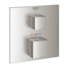 Grohe Grohtherm Cube Термостатичний змішувач на 1 вихід із запірним клапаном (24153DC0)