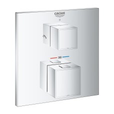 Grohe Grohtherm Cube Термостатичний змішувач для душу на 2 виходи (24154000)