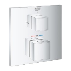 Змішувач для душу Grohe Grohtherm Cube Термостатичний на 2 виходи 24154000