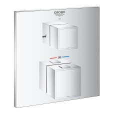 Grohe Grohtherm Cube Термостатичний змішувач на ванну на 2 виходи (24155000)