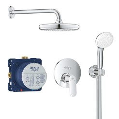 Grohe Eurosmart Cosmopolitan Душовий комплект із системою Tempesta 210 (25219001) Grohe Eurosmart Cosmopolitan Душовий комплект із системою Tempesta 210 (25219001)