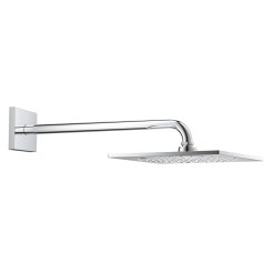 Grohe Rainshower F-Series 10 Верхній душ з кронштейном 422 мм, 1 режим струменю (26259000) Grohe Rainshower F-Series 10 Верхній душ з кронштейном 422 мм, 1 режим струменю (26259000)