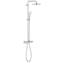 Grohe BauClassic 210 Душова система з термостатом для настінного монтажу (26699000) Grohe BauClassic 210 Душова система з термостатом для настінного монтажу (26699000)