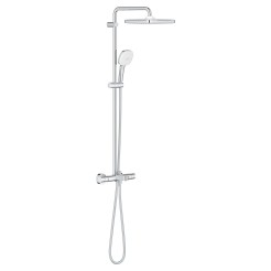 Grohe Tempesta System 250 Cube Душова система настінного монтажу з термостатом для ванни (26975001)