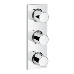 GROHE SPA Grohtherm F Зовнішня частина вбудованого вентиля, 3 виходи (27625000)