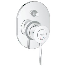 Grohe BauClassic Одноважільний змішувач для ванни, прихований монтаж (29047000)