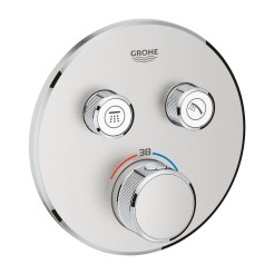 Grohe Grohtherm SmartControl Tермостат прихованого монтажу з 2 кнопками керування (29119DC0) Grohe Grohtherm SmartControl Tермостат прихованого монтажу з 2 кнопками керування (29119DC0)