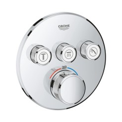 Grohe Grohtherm SmartControl Термостат прихованого монтажу на 3 виходи (29121000) Grohe Grohtherm SmartControl Термостат прихованого монтажу на 3 виходи (29121000)