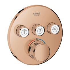 Grohe Grohtherm SmartControl Термостат прихованого монтажу на 3 виходи (29121DA0) Grohe Grohtherm SmartControl Термостат прихованого монтажу на 3 виходи (29121DA0)