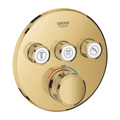 Grohe Grohtherm SmartControl Термостат прихованого монтажу на 3 виходи (29121GL0) Grohe Grohtherm SmartControl Термостат прихованого монтажу на 3 виходи (29121GL0)