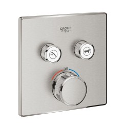 Grohe Grohtherm SmartControl Tермостат прихованого монтажу з 2 кнопками керування (29124DC0) Grohe Grohtherm SmartControl Tермостат прихованого монтажу з 2 кнопками керування (29124DC0)