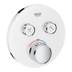 Grohe Grohtherm SmartControl Термостат прихованого монтажу із двома кнопками керування (29151LS0) Grohe Grohtherm SmartControl Термостат прихованого монтажу із двома кнопками керування (29151LS0)