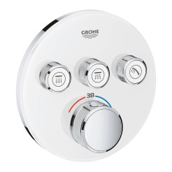 Grohe Grohtherm SmartControl Термостат для вбудованого монтажу на 3 виходи (29904LS0) Grohe Grohtherm SmartControl Термостат для вбудованого монтажу на 3 виходи (29904LS0)