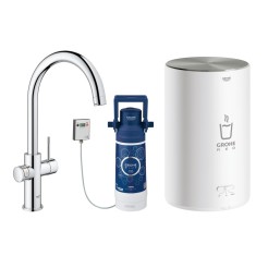 Grohe GROHE Red Duo Змішувач і бойлерна система M-size (30083001) Grohe GROHE Red Duo Змішувач і бойлерна система M-size (30083001)