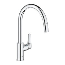 Grohe BauCurve Одноважільний змішувач для мийки (30547000)